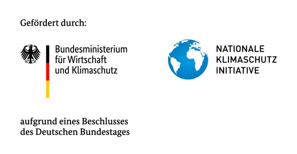 Logo mit blau-weißer Weltkugel und Schriftzug des Ministeriums für Wirtschaft und Klimaschutz