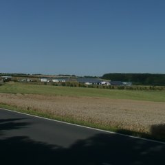 Fernblick auf Badem - Silhoutte