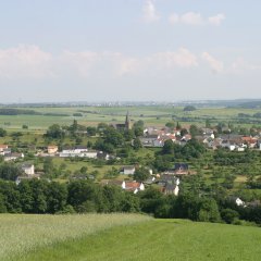 Fernblick auf Biersdorf - Oberdorf