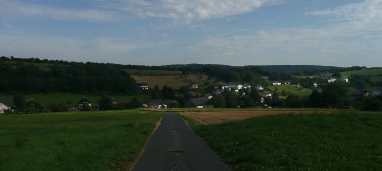 Blick auf die Ortsgemeinde Burbach