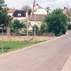 Ortseingang Echtershausen - Straßenansicht