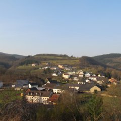 Blick auf die Ortsgemeinde Echtershausen