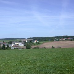 Blick auf die Ortsgemeinde Eßlingen