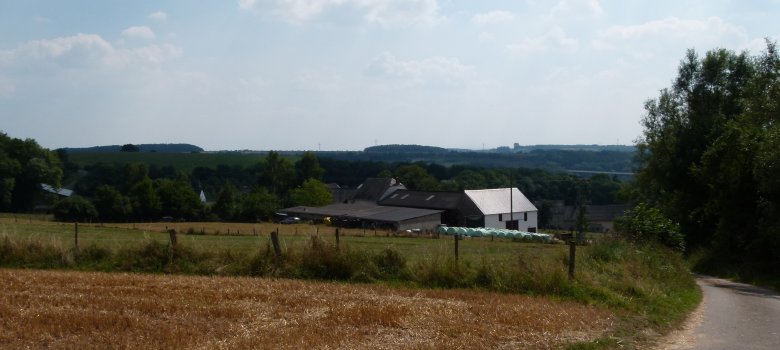 Blick auf die Ortsgemeinde Etteldorf