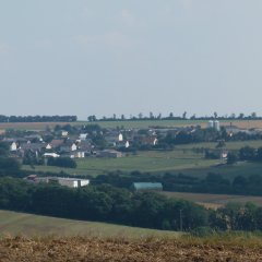 Fernblick auf Fließem aus Richtung Wilsecker