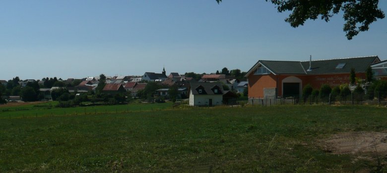 Blick auf die Ortsgemeinde Gindorf