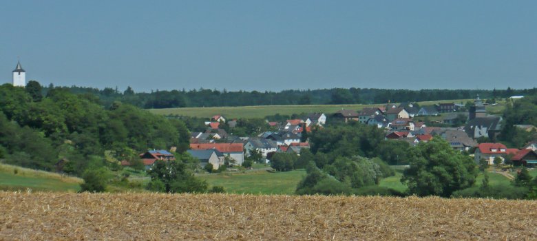 Blick auf die Ortsgemeinde Gransdorf