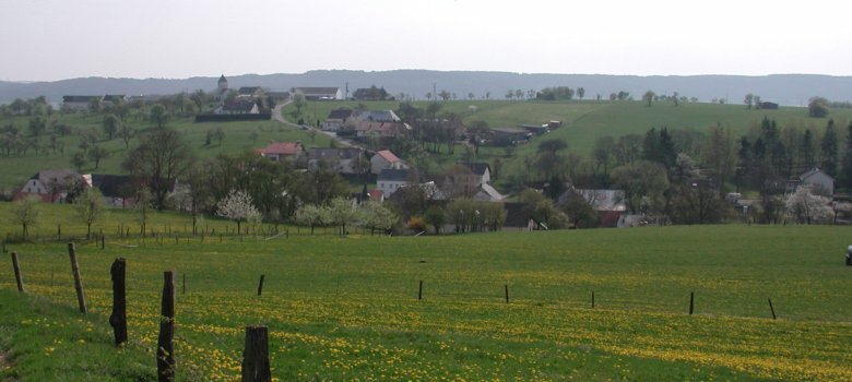 Blick auf die Ortsgemeinde Halsdorf
