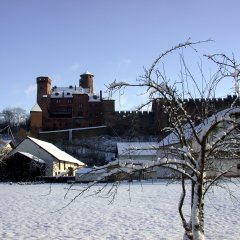 Schloss Hamm im Winter