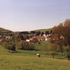 Blick auf die Ortsgemeinde Hütterscheid