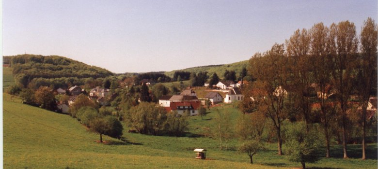 Blick auf die Ortsgemeinde Hütterscheid