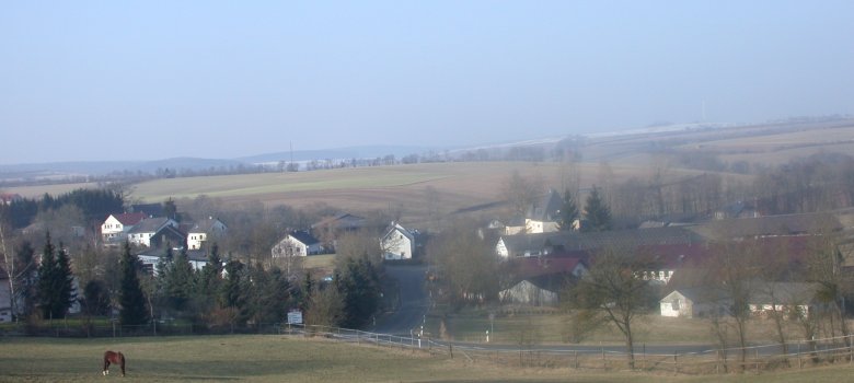 Blick auf die Ortsgemeinde Ließem