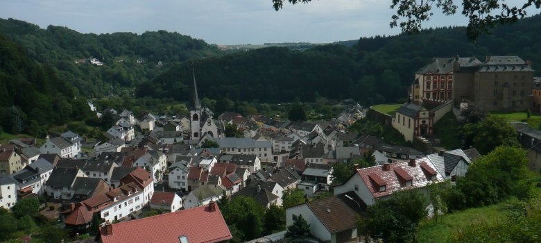 Blick auf die Ortsgemeinde Malberg