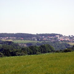 Fernblick auf die Höhenlage Metterich