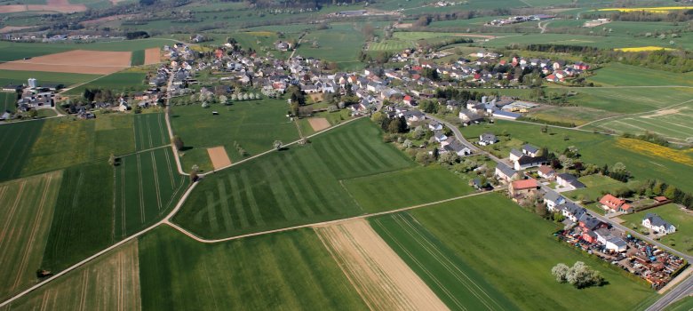 Blick auf die Ortsgemeinde Nattenheim