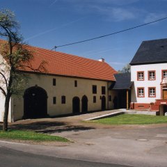 Restauriertes Stockgut in der Bitburger Straße