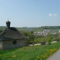 Blick auf Oberweis aus Richtung Kuhweg