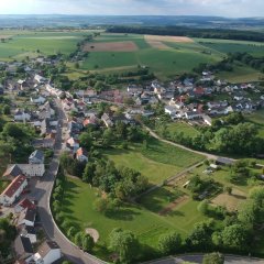 Luftbildaufnahme von der Ortslage Röhl