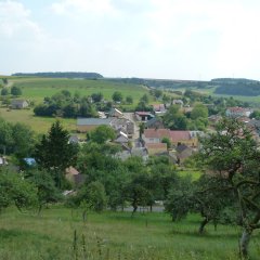 Fernblick auf die Ortslage