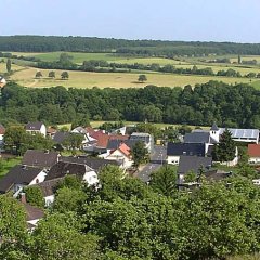 Fernblick auf die Ortslage Hermesdorf